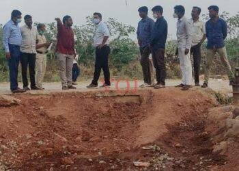 ನರೇಗಾ ಕಾಮಗಾರಿ ಸ್ಥಳಕ್ಕೆ ಸಿಇಓ ಬೇಟಿ