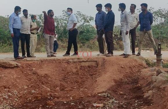 ನರೇಗಾ ಕಾಮಗಾರಿ ಸ್ಥಳಕ್ಕೆ ಸಿಇಓ ಬೇಟಿ