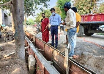 ವಿವಿಧ ಗ್ರಾಪಂಗಳಿಗೆ ಜಿಪಂ ಯೋಜನಾ ನಿರ್ದೇಶಕರು ಬೇಟಿ- ಕಾಮಗಾರಿ ಪರಿಶೀಲನೆ.