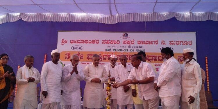 ಸಕ್ಕರೆ ಕಾರ್ಖಾನೆಯನ್ನು ರೈತರ ಆಸ್ತಿಯನ್ನಾಗಿ ಮಾಡಿದ್ದೆನೆ-ಯಶವಂತರಾಯಗೌಡ ಪಾಟೀಲ್.