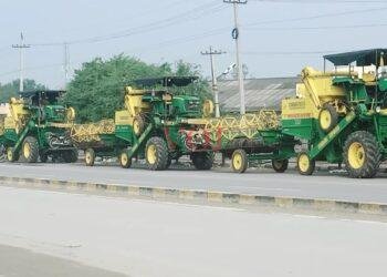 ರೈತರ ಜೀವ ಹಿಂಡುತ್ತಿರುವ ಭತ್ತ ಯಂತ್ರ: