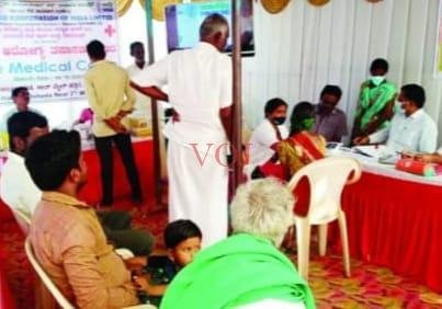 ಹುಣಸಿಹಾಳ ಹುಡಾ ಗ್ರಾಮದಲ್ಲಿ ಉಚಿತ ಆರೋಗ್ಯ ತಪಾಸಣೆ: