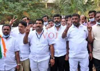ವಿಧಾನ ಪರಿಷತ್‌ ಚುನಾವಣೆಯಲ್ಲಿ ಕಾಂಗ್ರೆಸ್‌ ಅಭ್ಯರ್ಥಿ ಶರಣಗೌಡ ಬಯ್ಯಾಪುರ ಗೆಲುವು