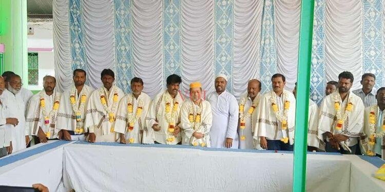 ಪಟ್ಟಣ ಪಂಚಾಯಿತಿಯ ನೂತನ ಸದಸ್ಯರಿಗೆ ಸನ್ಮಾನ