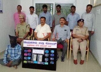 ಎಟಿಎಂ ಕಳ್ಳನನ್ನು ಬಂಧಿಸಿದ ಪೊಲೀಸರು: