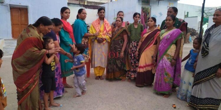 ಜ್ಯೋತಿ ಸುಂಕದ್ ಅವರಿಗೆ 11 ನೇ ವಾರ್ಡ್ನ ಮಹಿಳೆಯರಿಂದ ಸನ್ಮಾನ: