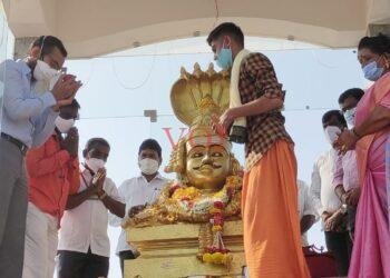 ಸರಳವಾಗಿ ಸಿದ್ಧಾರಾಮೆಶ್ವರ ಜಯಂತಿ ಆಚರಣೆ