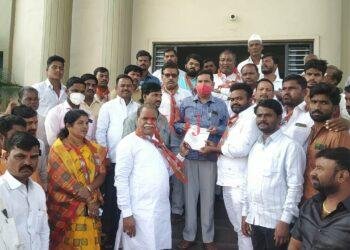 ಕಾಂಗ್ರೆಸ್ ವಿರುದ್ಧ ನಿಂಬೆ ನಾಡಿನಲ್ಲೂ ಬಿಜೆಪಿಯಿಂದ ಪ್ರತಿಭಟನೆ.