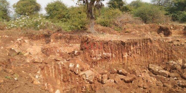 ಕೃಷ್ಣಾನದಿ ಹಿನ್ನೀರಿನ ಪ್ರದೇಶದಲ್ಲಿ ಅಕ್ರಮ ಮರಂ ದಂದೆ: ಶಿವಪುತ್ರಗೌಡ ನಂದಿಹಾಳ್: