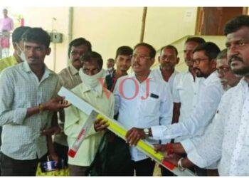 ಕಟ್ಟಡ ಕಾರ್ಮಿಕರಿಗೆ 500 ಕಿಟ್ ವಿತರಣೆ: