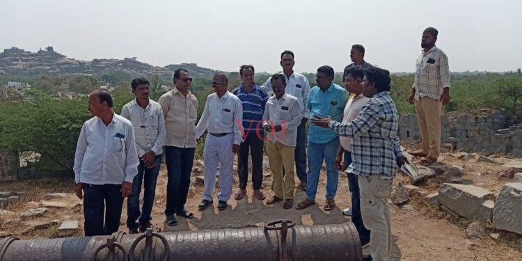 ಐತಿಹಾಸಿಕ ಕೋಟೆ ವೀಕ್ಷಣೆ ಮಾಡಿದ ಬಳ್ಳಾರಿಯ ಸೇವ್ ಇಂಡಿಯಾ ಫೌಂಡೇಶನ್ ಸದಸ್ಯರು: