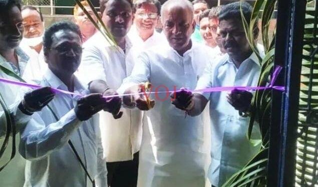 ಮಾರುತಿ ದೇವಸ್ಥಾನದ ಕಲ್ಯಾಣ ಮಂಟಪ ಉದ್ಘಾಟನೆ: