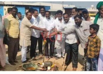 ಚರಂಡಿ ನಿರ್ಮಾಣ ಕಾಮಗಾರಿಗೆ ಶಾಸಕ ಡಾ: ಶಿವರಾಜ್ ಪಾಟೀಲ್ ಚಾಲನೆ: