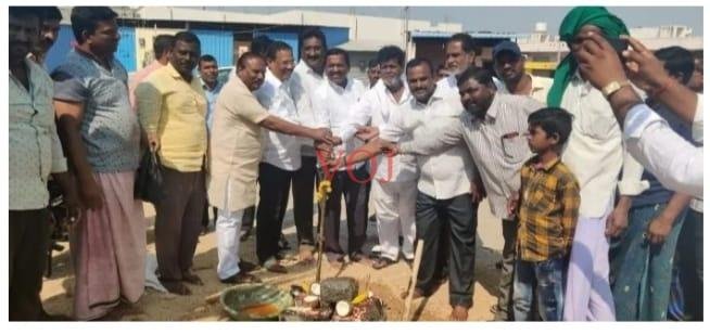 ಚರಂಡಿ ನಿರ್ಮಾಣ ಕಾಮಗಾರಿಗೆ ಶಾಸಕ ಡಾ: ಶಿವರಾಜ್ ಪಾಟೀಲ್ ಚಾಲನೆ: