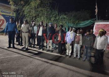 40ಕ್ಕೂ ಅಧಿಕ ಮಧ್ಯಪ್ರದೇಶ ಕಾರ್ಮಿಕರನ್ನು ರಕ್ಷಿಸಿದ ಇಂಡಿ ಪೊಲೀಸರು..