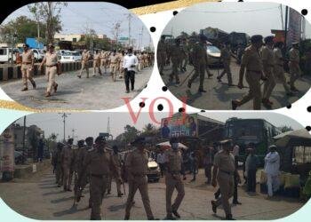 ನಿಂಬೆ ನಾಡಿನಲ್ಲಿ ಪೋಲಿಸ್ ರೂಟ್ ಮಾರ್ಚ…