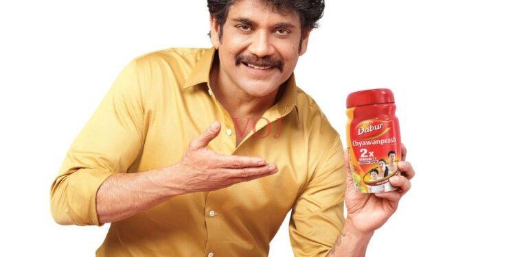 ಡಾಬರ್ ಚವನ್ಪ್ರಾಶ್ಗೆ ಸೂಪರ್ಸ್ಟಾರ್ ಅಕ್ಕಿನೇನಿ ನಾಗಾರ್ಜುನ ನೂತನ ಬ್ರ್ಯಾಂಡ್ ಅಂಬಾಸಿಡರ್..