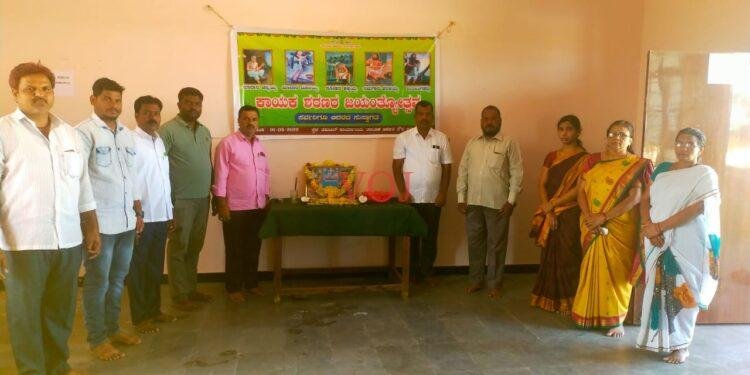 ವಿವಿಧೆಡೆ ಕಾಯಕ ಶರಣರ ಜಯಂತಿ ಆಚರಣೆ: