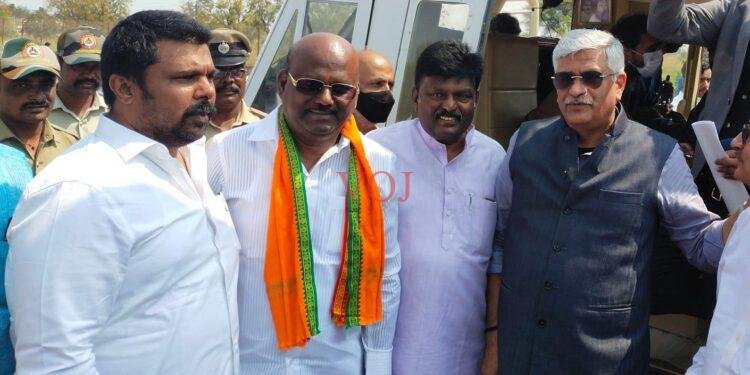 ಕೃಷ್ಣ ಭಾಗ್ಯ ಜಲ ನಿಗಮಕ್ಕೆ ಬೇಟಿ ನೀಡಿದ ಕೇಂದ್ರ ಜಲ ಸಂಪನ್ಮೂಲ ಸಚಿವ: