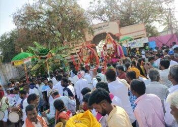 ಜಾತ್ರಾ ಮಹೋತ್ಸವದ ಪ್ರಯುಕ್ತ ಗದ್ದೆಮ್ಮ ದೇವಿಯರ ಮೆರವಣಿಗೆ: