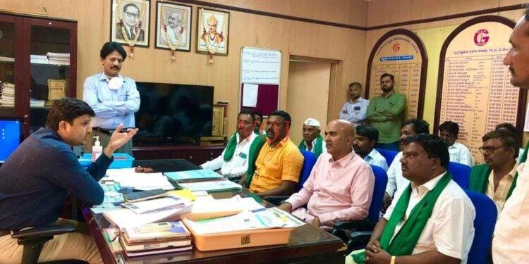 ರೈತರ ಜಮೀನುಗಳಿಗೆ ಸಮರ್ಪಕ ವಿದ್ಯುತ್ ಕೊಡಿ-ಹಸಿರು ಸೇನೆ ಮನವಿ: