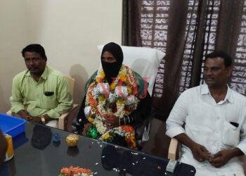 ಪುರಸಭೆ ಅಧ್ಯಕ್ಷೀಯ ಚುನಾವಣೆ: ಅವಿರೋಧವಾಗಿ ಅಮೀನಾ ಬೇಗಂ ಸೈಯದ್ ಸಾಬ್ ಆಯ್ಕೆ: