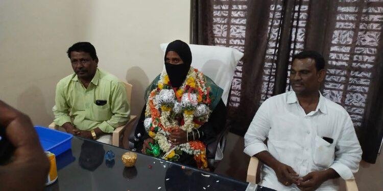 ಪುರಸಭೆ ಅಧ್ಯಕ್ಷೀಯ ಚುನಾವಣೆ: ಅವಿರೋಧವಾಗಿ ಅಮೀನಾ ಬೇಗಂ ಸೈಯದ್ ಸಾಬ್ ಆಯ್ಕೆ: