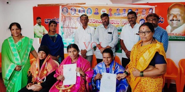 ಬಿಜೆಪಿ ಮಹಿಳಾ ಮೋರ್ಚಾದಿಂದ ಸಾಧಕಿಯರಿಗೆ ಸನ್ಮಾನ: