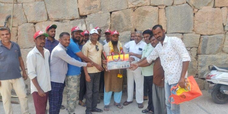 ಎಸ್.ಡಿ.ಪಿ.ಐ. ಪಕ್ಷದಿಂದ ಮುದಗಲ್ ಕೋಟೆ ಸ್ವಚ್ಚತಾ ಅಭಿಯಾನ: