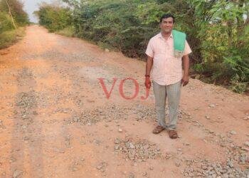 ರಸ್ತೆ ಅಭಿವೃದ್ಧಿ ಕಾಮಗಾರಿ ಸಂಪೂರ್ಣ ಕಳಪೆ : ಕಣ್ಣುಮುಚ್ಚಿ ಕುಳಿತ ಅಧಿಕಾರಿಗಳು