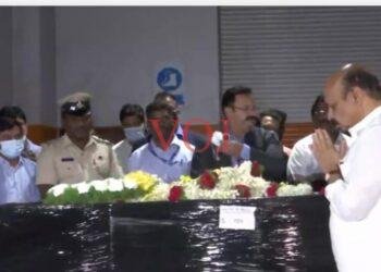 ಸ್ವದೇಶ ತಲುಪಿದ ನವೀನ್ ಪಾರ್ಥಿವ ಶರೀರ: