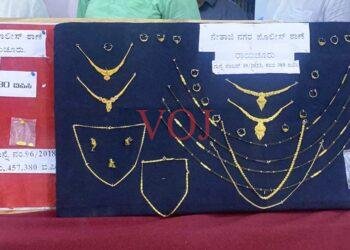 ಕೆಲಸ ಮಾಡುತ್ತಿದ್ದ ಚಿನ್ನದ ಅಂಗಡಿಗೆ ಕನ್ನ ಹಾಕಿದ ಕಳ್ಳರು: