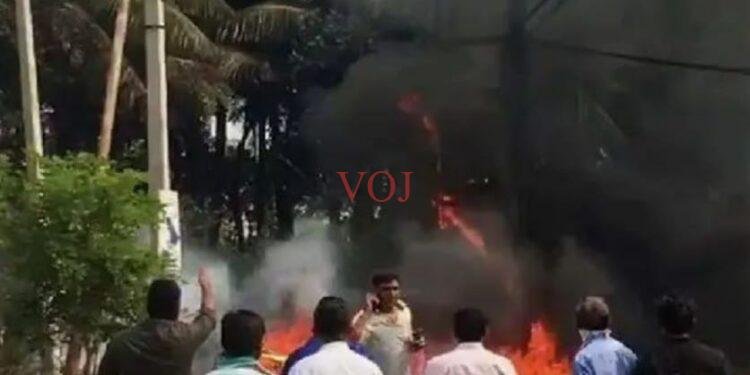 ವಿದ್ಯುತ್ ಟ್ರಾನ್ಸ್ಫಾರ್ಮರ್ ಸ್ಫೋಟ; ತಂದೆ ಸಾವು, ಮಗಳ ಸ್ಥಿತಿ ಚಿಂತಾಜನಕ: