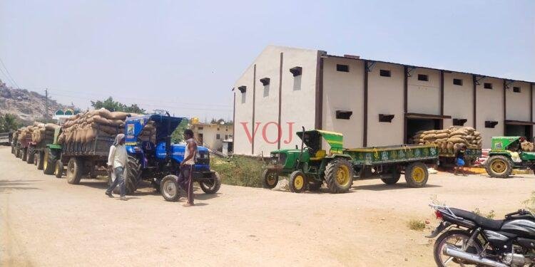 ಕಾಟಾಚಾರಕ್ಕೆ ಸ್ಥಾಪನೆಗೊಂಡ ಜೋಳ ಖರೀದಿ ಕೇಂದ್ರ: