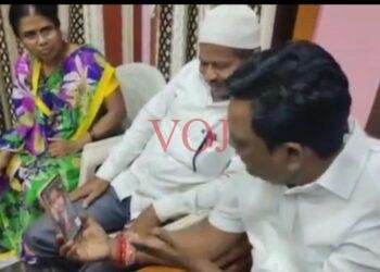 ಉಕ್ರೇನ್ ದೇಶದಲ್ಲಿ ಸಿಲುಕಿರುವ ವಿದ್ಯಾರ್ಥಿ ಮನೆಗೆ ಸಿದ್ದು ಬಂಡಿ ಭೇಟಿ: