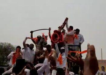 ಕಿತ್ತೂರು ಚೆನ್ನಮ್ಮ ಮೂರ್ತಿ ಅನಾವರಣ: