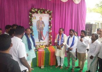 ಮಾಜಿ ಶಾಸಕರಿಂದ ಡಾ॥ ಬಿ.ಆರ್.ಅಂಬೇಡ್ಕರ್ ಜಯಂತಿ ಆಚರಣೆ:
