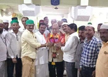 ಪೇಜಾವರ ಶ್ರೀಗಳ ನಡೆ-ನುಡಿಗಳನ್ನು ಶ್ರೀನಿವಾಸ ಕುಲಕರ್ಣಿ ಮೈಗೂಡಿಸಿಕೊಂಡಿದ್ದಾರೆ- ಎಸ್.ಎ.ನಯೀಮ್ ಜುನೈದಿ: