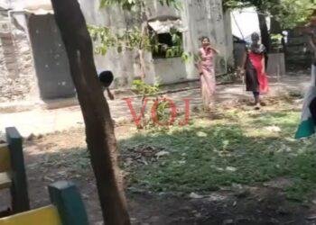 ಸ್ಪರ್ಧಾರ್ಥಿ ಬಳಗದಿಂದ ಗ್ರಂಥಾಲಯ ಆವರಣದಲ್ಲಿ ಸ್ವಚ್ಚತಾ ಕಾರ್ಯ: