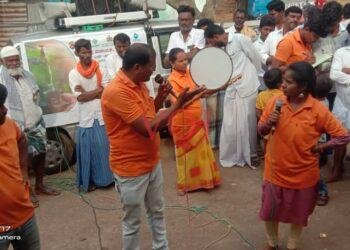 ಕೆ. ಹೊಸಹಳ್ಳಿಯಲ್ಲಿ ಬೀದಿ ನಾಟಕ ಪ್ರದರ್ಶನ: