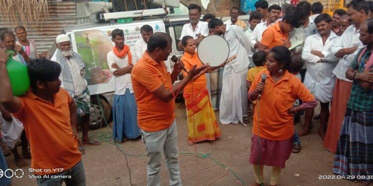 ಕೆ. ಹೊಸಹಳ್ಳಿಯಲ್ಲಿ ಬೀದಿ ನಾಟಕ ಪ್ರದರ್ಶನ: