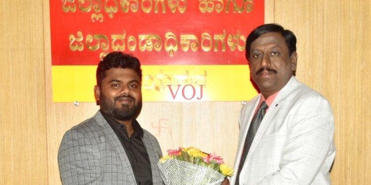 ವಿಜಯಪುರ ಜಿಲ್ಲೆಗೆ ನೂತನ ಡಿಸಿ ಅಧಿಕಾರ ಸ್ವೀಕಾರ…