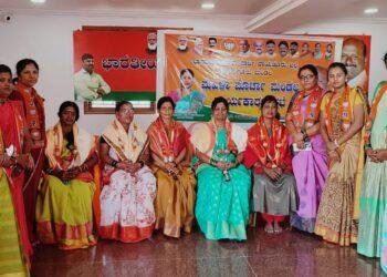 ಬಿಜೆಪಿ ಮಹಿಳಾ ಮೋರ್ಚಾದಿಂದ ಜ್ಯೋತಿ ಸುಂಕದ್ ಅವರಿಗೆ ಸನ್ಮಾನ: