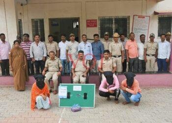 ಅನೈತಿಕ ಸಂಬಂಧಕ್ಕಾಗಿ ಗಂಡನ ಹತ್ಯೆ; ಹೆಂಡತಿ ಸೇರಿ ಮೂವರನ್ನು ಬಂಧಿಸಿದ ಖಾಕಿ ಪಡೆ: