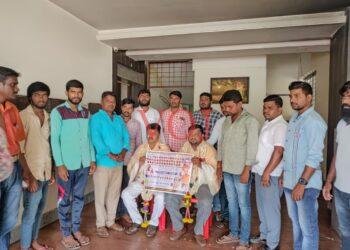 ಹಡಪದ ಅಪ್ಪಣ್ಣ ಸಮಾಜದ ರಾಜ್ಯಾಧ್ಯಕ್ಷರಿಗೆ ಯುವ ಘಟಕದ ವತಿಯಿಂದ ಸನ್ಮಾನ: