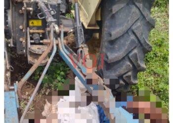 ಇಂಜಿನ್ಗೆ ಅಳವಡಿಸಿದ್ದ ಟ್ರಾಕ್ಟರ್ ಕುಂಟೆ ಬಡಿದು ರೈತ ಸಾವು: