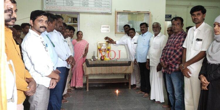 ನಾಲ್ವಡಿ ಕೃಷ್ಣರಾಜ ಒಡೆಯರ ಜಯಂತಿ ಆಚರಣೆ.