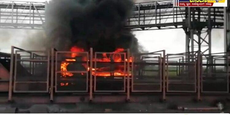 NTPC ಉಷ್ಣ ವಿಧ್ಯತ್ ಸ್ಥಾವರದಲ್ಲಿ ಬೆಂಕಿ ಅವಘಡ…