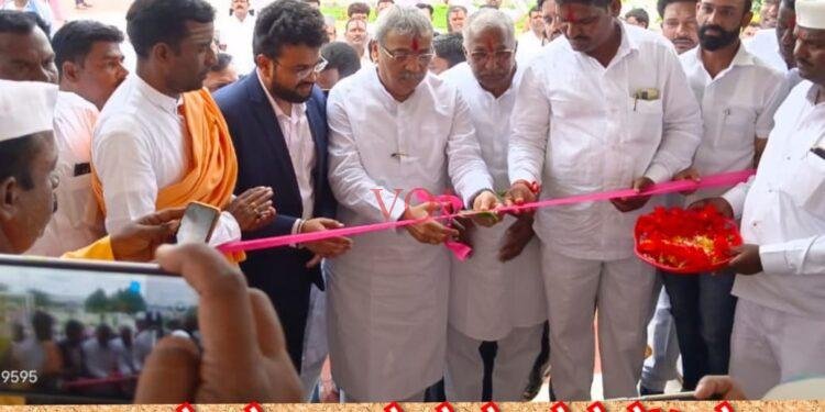 ಗ್ರಾಮ ಪಂಚಾಯತ ನೂತನ ಕಟ್ಟಡ ಉದ್ಘಾಟಿಸಿದ ಶಾಸಕ ಪಾಟೀಲ..
