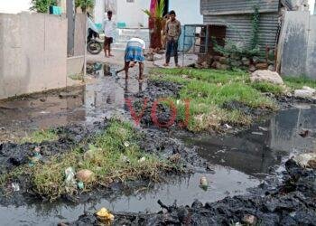 ಗ್ರಾ.ಪಂ. ಪಿಡಿಒ ನಿರ್ಲಕ್ಷ್ಯ; ಚರಂಡಿ ದುರ್ವಾಸನೆಯಲ್ಲೇ ಗ್ರಾಮಸ್ಥರ ಬದುಕು: